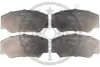 Гальмівні колодки дискові Optimal BP-09428 (фото 1)