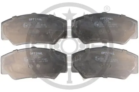 Гальмівні колодки дискові Optimal BP-09428