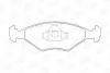 CHAMPION FIAT гальмівні колодки дискові Fiorino 93-2001 571917CH CHAMPION 571917CH