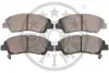 Гальмівні колодки дискові Optimal BP-12684 (фото 2)