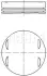 Поршень MAHLE MAHLE / KNECHT 0831302 (фото 1)