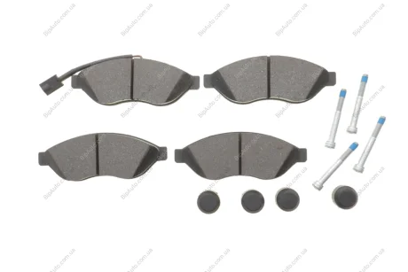 Колодки гальмівні (передні) Citroen Jumper/Fiat Ducato/Peugeot Boxer 06- (+датчик) ICER LM1803