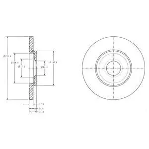 Drive+ Drive+ - Гальмівний диск Dr!ve+ DP1010.11.0158