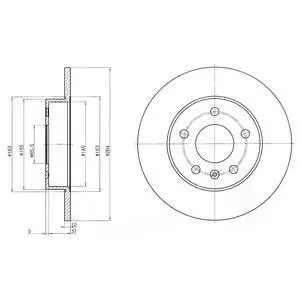 Drive+ Drive+ - Гальмівний диск Dr!ve+ DP1010.11.0155