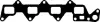 CORTECO TOYOTA прокладка вп. колектора Corola, Carina 1,6 -92. 450024P CORTECO 450024P