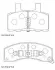 Колодки дискового тормоза Asimco KD6761 (фото 1)