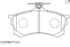 Колодки дискового тормоза Asimco KD4706 (фото 1)