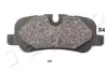 Гальмівні колодки дискові зад.  Discovery 04-/Range Rover III 02-/ Range Rover Sport 05- JAPKO 51L01 51L01