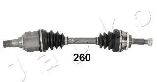 Піввісь Toyota Avensis 2.0d 03-08 дв.1CD-FTV (24z/615mm) Л. JAPKO 62260 (фото 1)