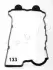 Прокладка клапанної кришки (к-кт) Nissan Almera/Primera 1.4/1.6i 95-03 JAPKO 47133 (фото 2)