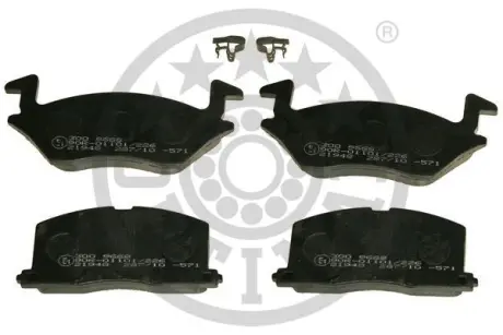 Гальмівні колодки дискові Optimal BP-09668 (фото 1)