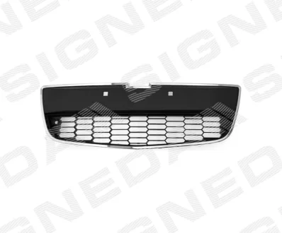 Решітка в бампер CHEVROLET AVEO (T300), 11 - 17 Signeda PCV99038GA