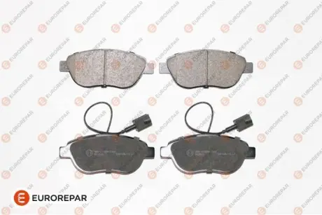 FIAT гальмівні колодки передн.Doblo 15- Eurorepar 1617283780