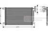 Конденсор кондиціонера BMW 3 E46/ X3 E83 04 > 10 (Van Wezel) 06005215 06005215