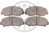 Гальмівні колодки дискові Optimal BP-10201 (фото 2)