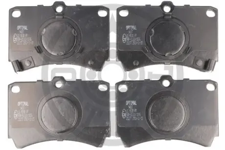 Гальмівні колодки дискові Optimal BP-09437 (фото 1)