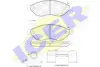 Колодки гальмівні (передні) Citroen Jumper/Fiat Ducato/Peugeot Boxer 06- (+ датчик) ICER 141803-203 141803-203