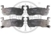 Гальмівні колодки дискові Optimal BP-09456 (фото 1)