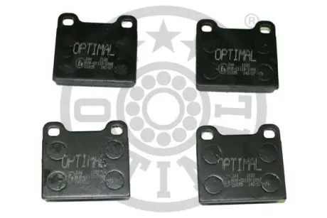 Гальмівні колодки дискові Optimal BP-02196 (фото 1)
