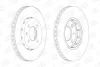 CHAMPION VW диск гальмівний передн.Up,Load,Skoda Citigo,Seat 11- 562727CH CHAMPION 562727CH
