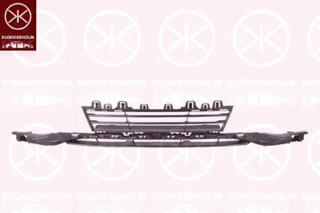 Решітка бампера передня KLOKKERHOLM 0063921