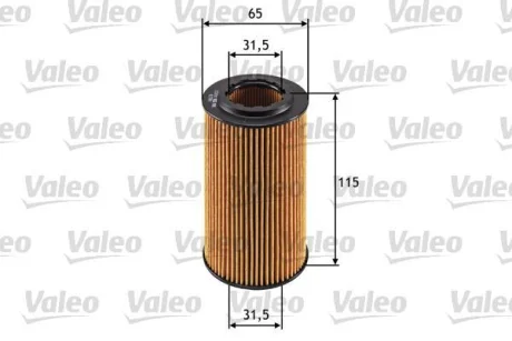 ="" Фільтр масляний CHRYSLER/MB Crossfire/E-Class "1,8-6,3 "96-18 Valeo ="586556"