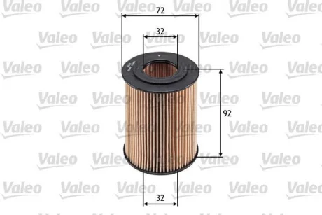 ="" Фільтр масляний CHEVROLET/OPEL Cruze/Astra "1,7 "03>> Valeo ="586568"