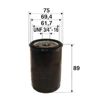 ="" Фільтр масляний FORD USA/FORD/LAND ROVER/MAZDA Mustang/Focus/Range Rover/6 "1,0-2,5 "00>> Valeo ="586083"
