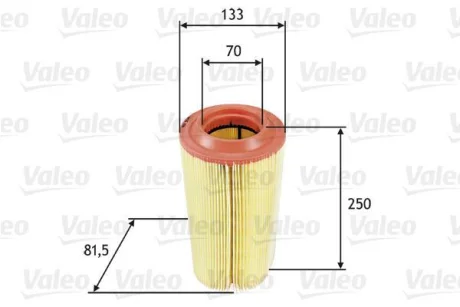 ="" Фільтр повітряний MB C-Class/CLK/Clc-Class/E-Class/S-Class/SLK/Sprinter "1,6-6,0 "02-18 Valeo ="585649"