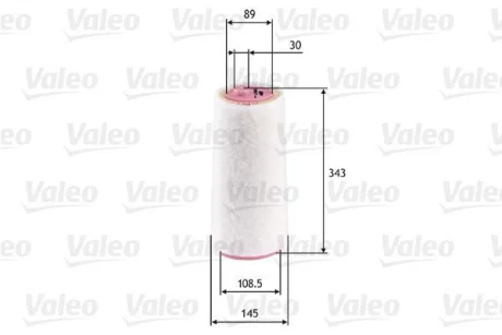 ="" Фільтр повітряний ALPINA/BMW/LAND ROVER/MG/ROVER D3/3/Freelander/MG/75 "2,0 "98-12 Valeo ="585617"