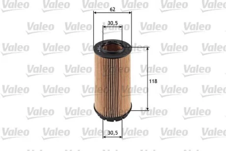 ="" Фільтр масляний CHRYSLER/HYUNDAI/JEEP/KIA Voyager/Santa Fe/Cherokee/Sportage "1,5-2,8 "00-10 Valeo ="586525"