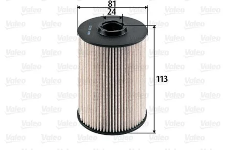 ="" Фільтр паливний FORD/TOYOTA/VOLVO Mondeo/Avensis/V60 "1,8-2,4 "00-18 Valeo ="587928"