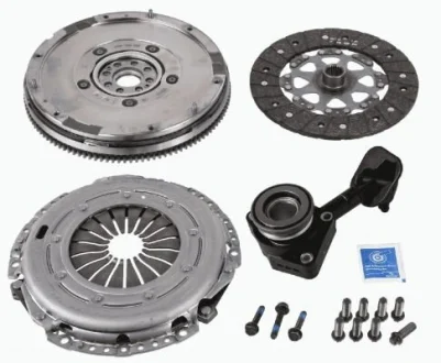 Комплект зчеплення (+вижимний) GALAXY II/MONDEO IV 1.8 TDCi (240mm)(замінено 2290 601 083) SACHS 2290 601 107