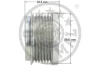 Механізм вільного ходу генератора Optimal F5-1055 (фото 3)