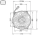 Denso ="DER07012" Вентилятор радіатора Denso CITROEN/PEUGEOT C4/307 "1,4-2,0 "00-13 =