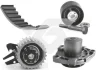 Помпа води + комплект ремня ГРМ HUTCHINSON KH411WP72