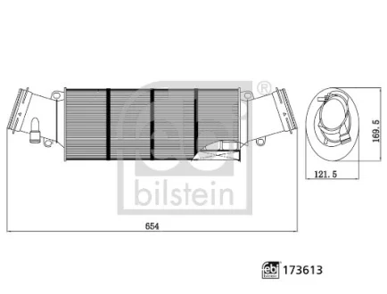 Повітряний фільтр FEBI FEBI BILSTEIN 173613