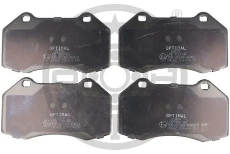 Гальмівні колодки дискові Optimal BP-12474 (фото 1)