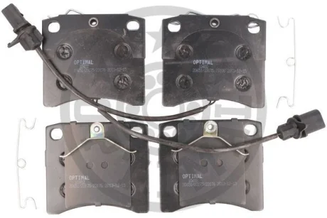 Гальмівні колодки дискові Optimal BP-10482 (фото 1)