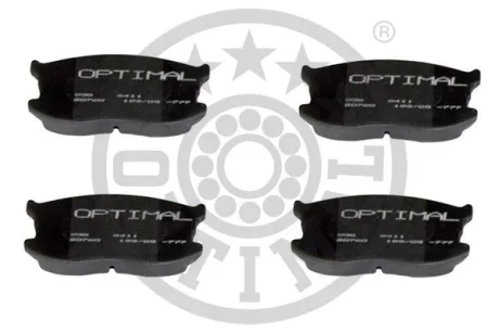 Гальмівні колодки дискові Optimal BP-09411 (фото 1)