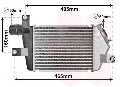 Інтеркулер MITSUBISHI L200/ PAJERO 07+ Van Wezel 32014702 (фото 1)