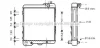 AVA AUDI Радіатор системи охолодження двигуна 80, 90, VW AVA AVA COOLING AIA2038 (фото 1)