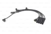 Комплект проводів запалювання FORD MAVERICK MAZDA 626 II NISSAN TERRANO II ROVER 200 II, 400 II SEAT RONDA 1.6/2.0/2.4 03.83-09.07 BOSCH 0986356807 (фото 1)