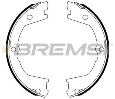 Гальмівні колодки зад. DAILY 2.3-3.0 89- (BREMBO) Bremsi GF0142
