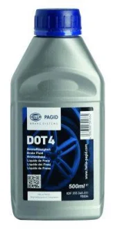 Рідина гальмівна DOT4 500ml HELLA 8DF355360011 (фото 1)