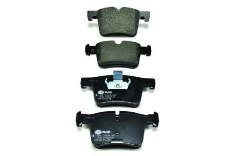 Колодки гальмівні дискові; передня вісь HELLA 8DB355015781