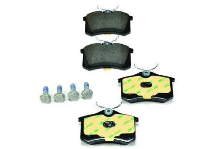 Колодки гальмівні дискові; задня вісь HELLA 8DB355017711