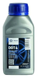 Рідина гальмівна DOT4 250ml HELLA 8DF355360001