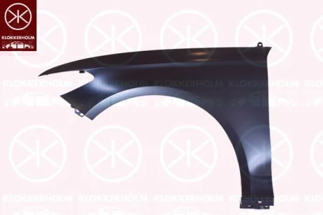 Крило стальне праве переднє KLOKKERHOLM 2558312