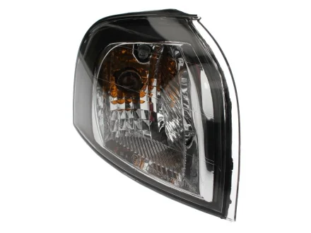 Показник поворота прав. прозрачний, с патроном (черна) 2/03- DEPO 773-1517R-AE